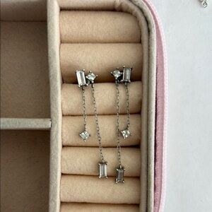 Elegant Silver Dangle Earrings